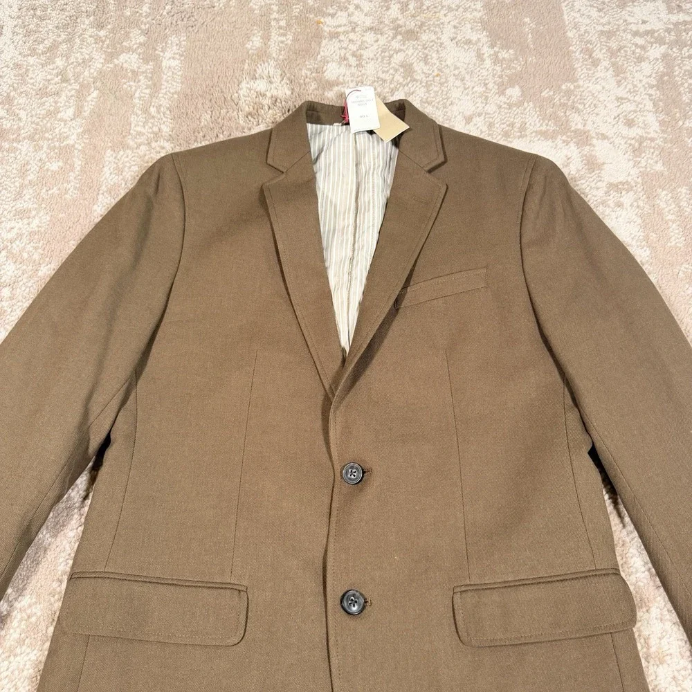 Banana Republic Heritage Collection Blazer Mens 40L Brown Preppy Academia Jacket